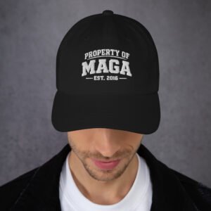 Property of MAGA Dad hat