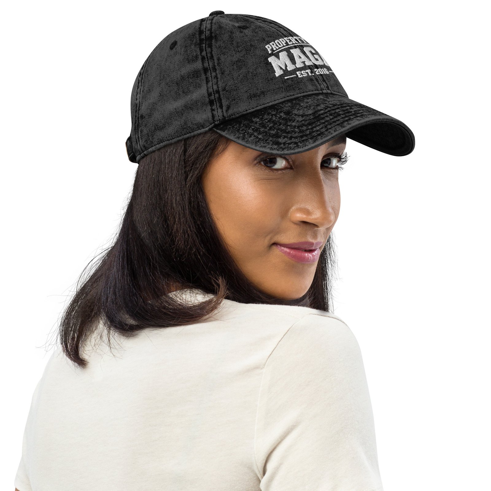 Property of MAGA Vintage Cotton Twill Cap - Image 2