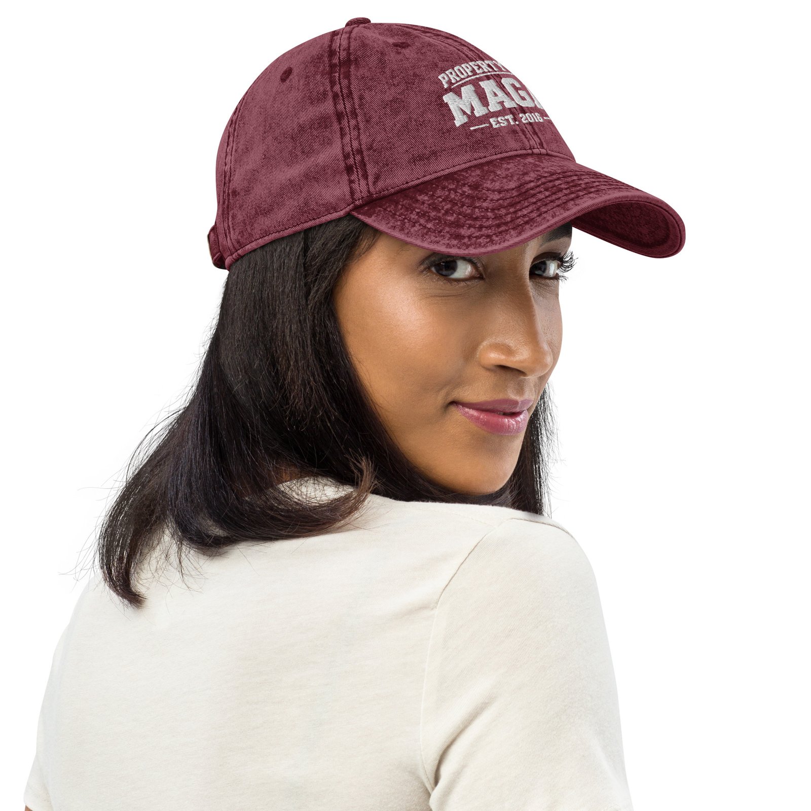 Property of MAGA Vintage Cotton Twill Cap - Image 8