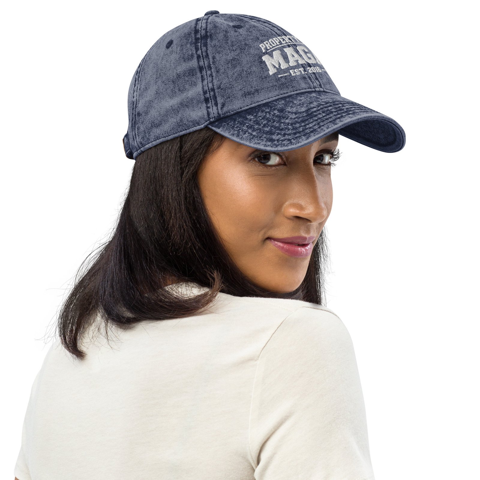 Property of MAGA Vintage Cotton Twill Cap - Image 5